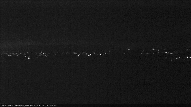 Lake Travis webcam, November 7, 2019 7:25 PM CT