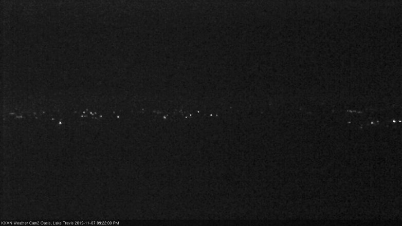Lake Travis webcam, November 7, 2019 8:25 PM CT