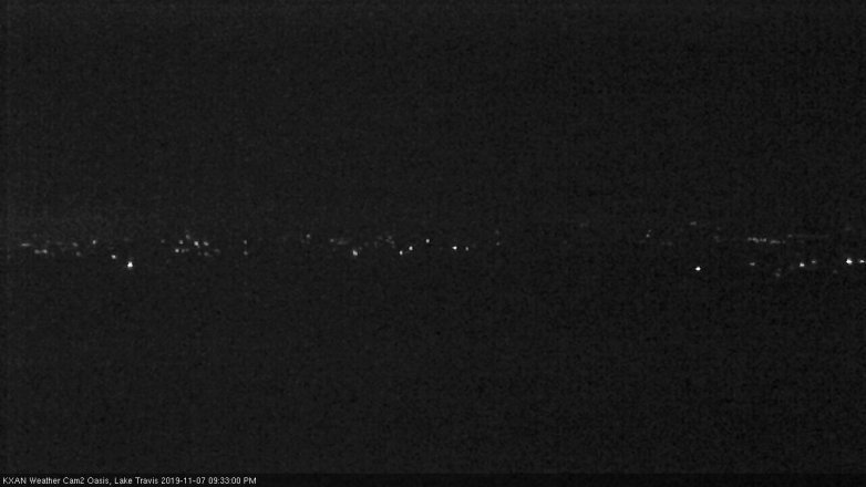 Lake Travis webcam, November 7, 2019 8:35 PM CT