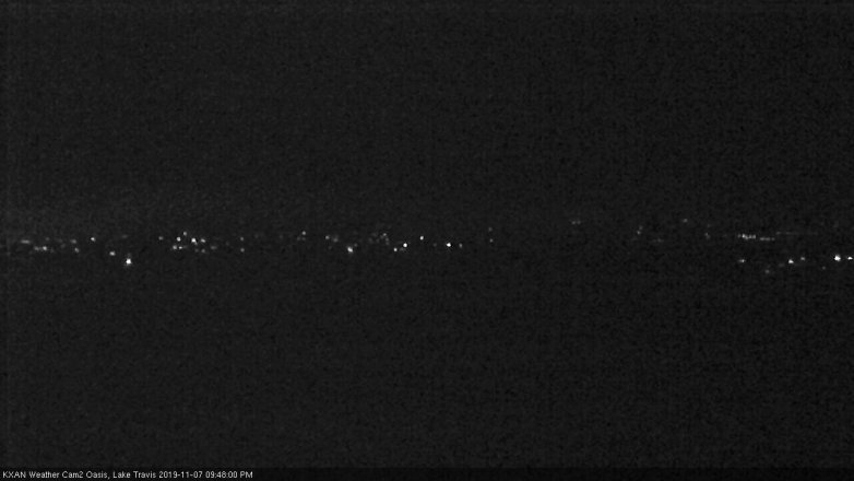 Lake Travis webcam, November 7, 2019 8:50 PM CT