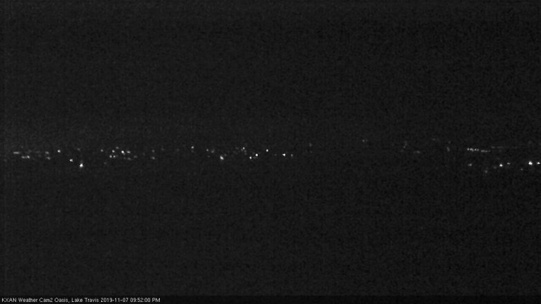 Lake Travis webcam, November 7, 2019 8:55 PM CT