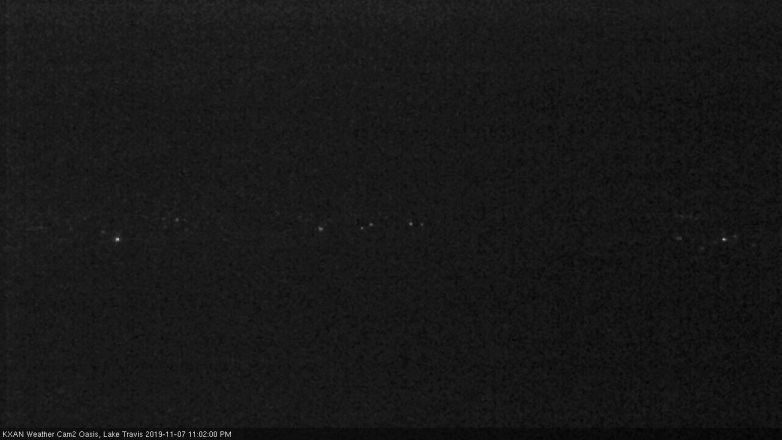 Lake Travis webcam, November 7, 2019 10:05 PM CT