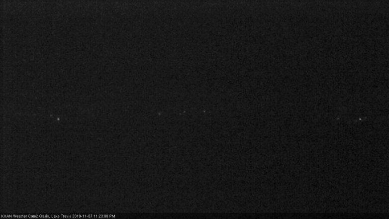 Lake Travis webcam, November 7, 2019 10:25 PM CT