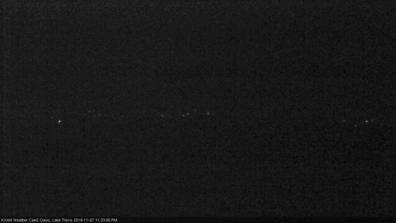 Lake Travis webcam, November 7, 2019 10:35 PM CT