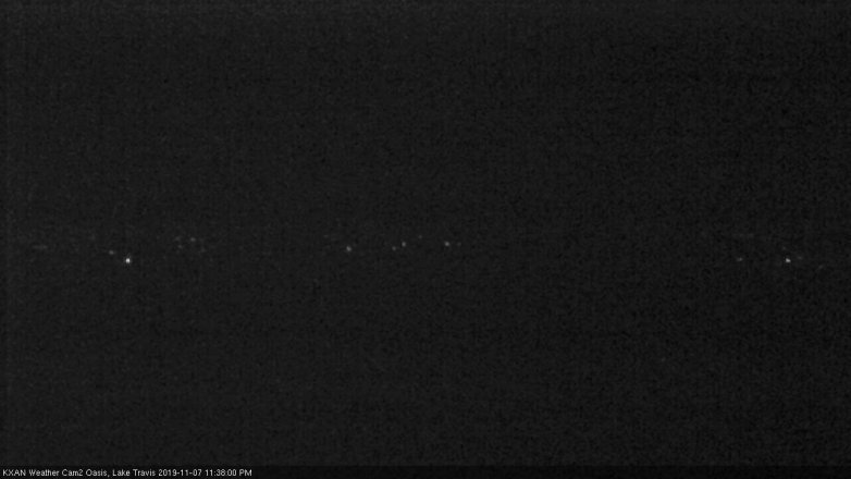 Lake Travis webcam, November 7, 2019 10:40 PM CT