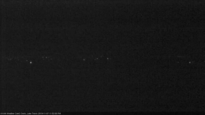 Lake Travis webcam, November 7, 2019 10:55 PM CT