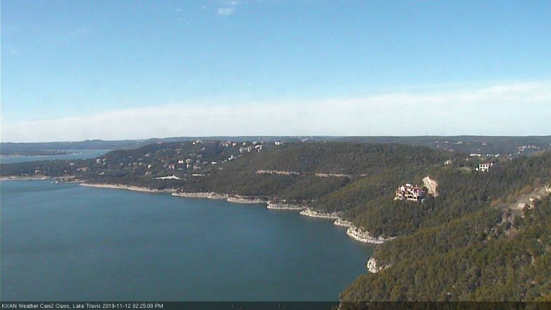 Lake Travis webcam, November 12, 2019 2:25 PM CT