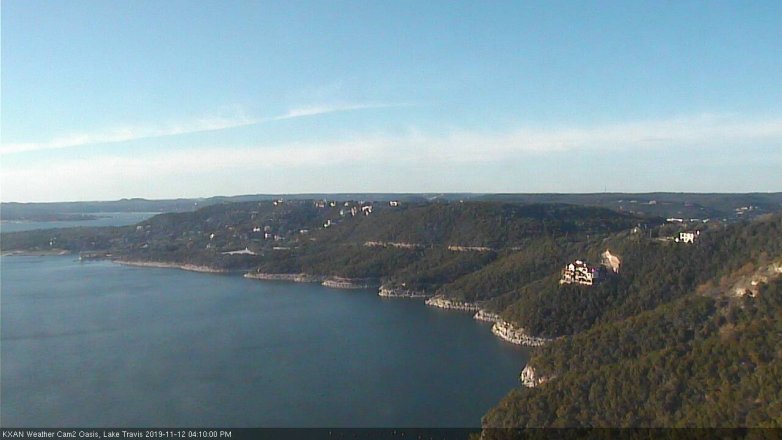 Lake Travis webcam, November 12, 2019 4:10 PM CT