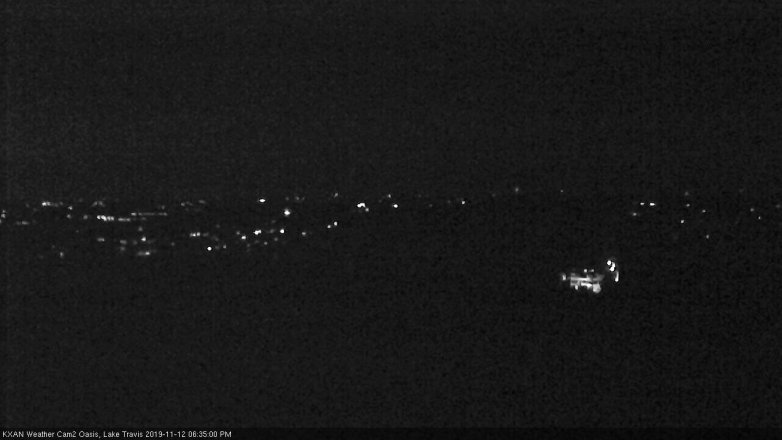 Lake Travis webcam, November 12, 2019 6:35 PM CT