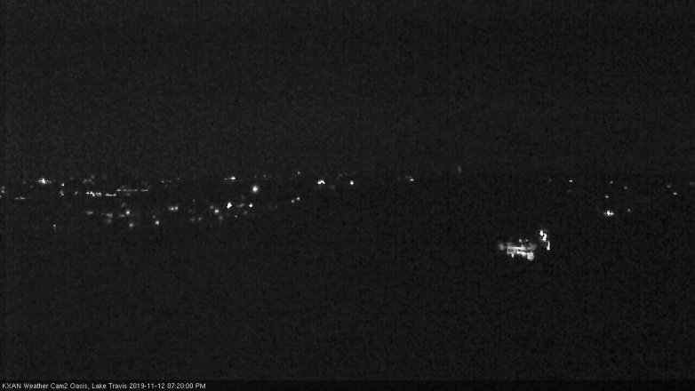 Lake Travis webcam, November 12, 2019 7:20 PM CT