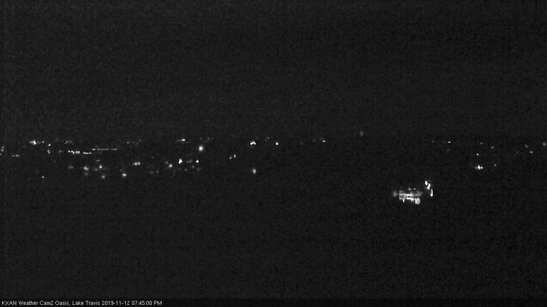Lake Travis webcam, November 12, 2019 7:45 PM CT
