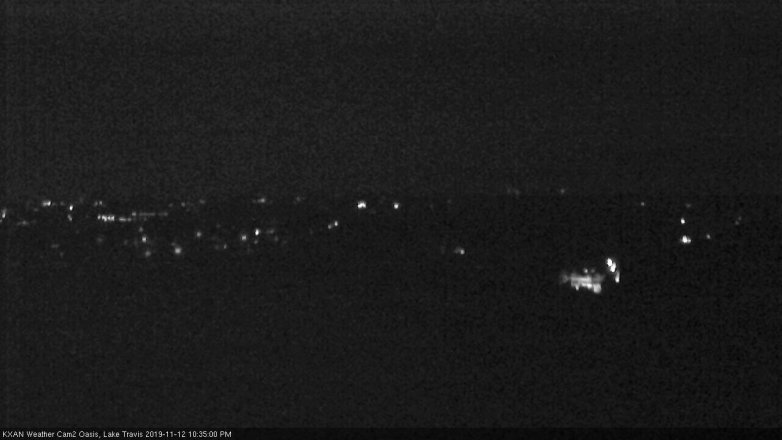 Lake Travis webcam, November 12, 2019 10:35 PM CT