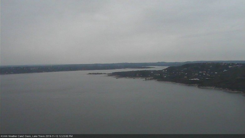 Lake Travis webcam, November 13, 2019 12:25 PM CT