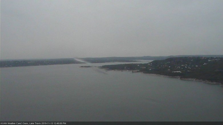 Lake Travis webcam, November 13, 2019 12:45 PM CT