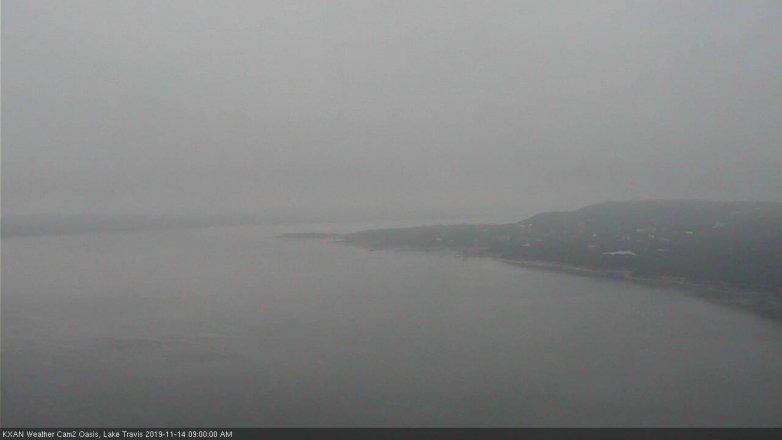 Lake Travis webcam, November 14, 2019 9:00 AM CT