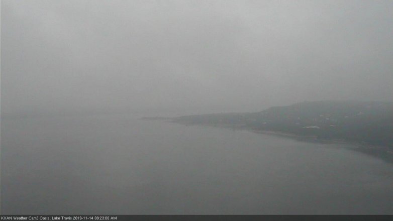 Lake Travis webcam, November 14, 2019 9:25 AM CT