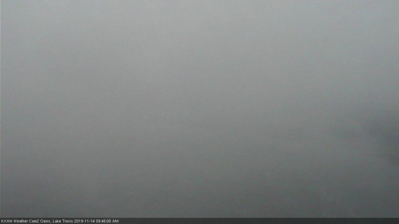 Lake Travis webcam, November 14, 2019 9:45 AM CT