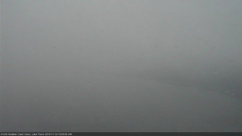 Lake Travis webcam, November 14, 2019 10:00 AM CT