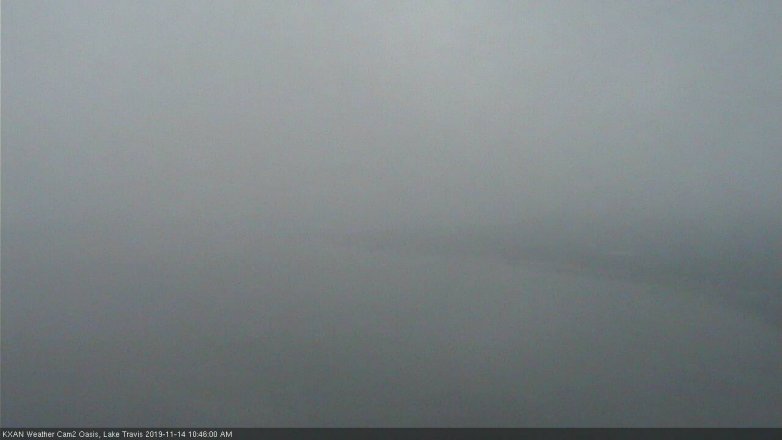 Lake Travis webcam, November 14, 2019 10:45 AM CT
