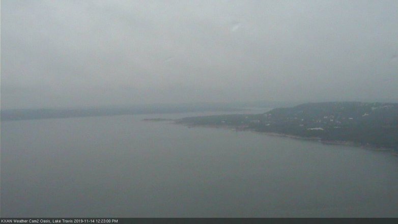 Lake Travis webcam, November 14, 2019 12:25 PM CT