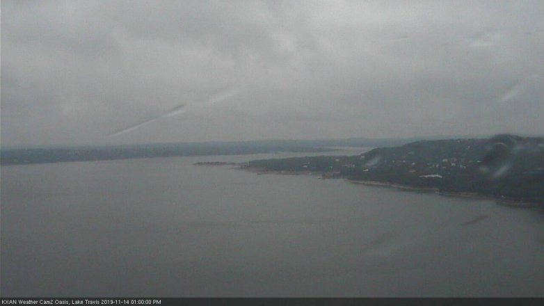 Lake Travis webcam, November 14, 2019 1:00 PM CT