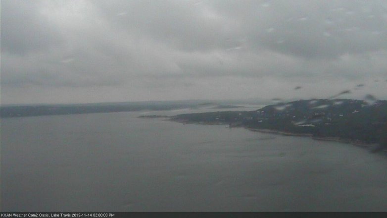 Lake Travis webcam, November 14, 2019 2:00 PM CT