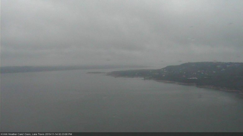 Lake Travis webcam, November 14, 2019 2:25 PM CT