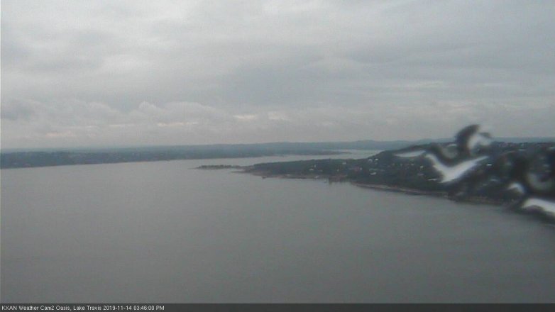 Lake Travis webcam, November 14, 2019 3:45 PM CT