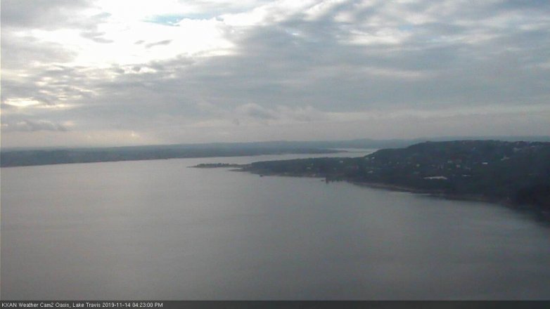 Lake Travis webcam, November 14, 2019 4:25 PM CT