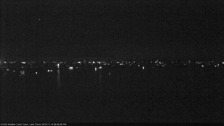 Lake Travis webcam, November 14, 2019 6:45 PM CT