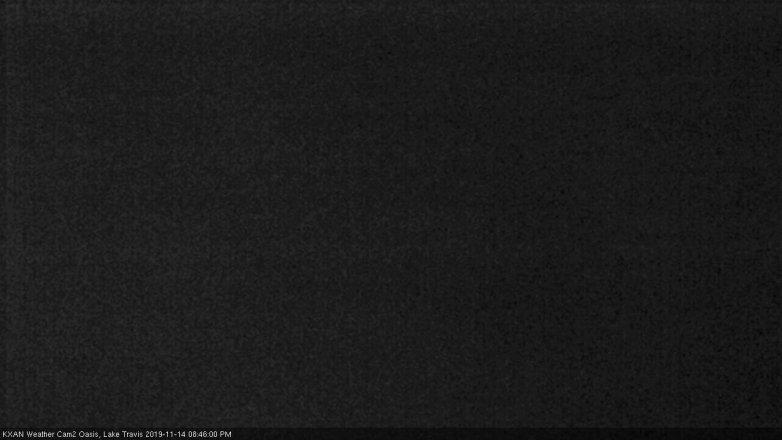 Lake Travis webcam, November 14, 2019 8:45 PM CT