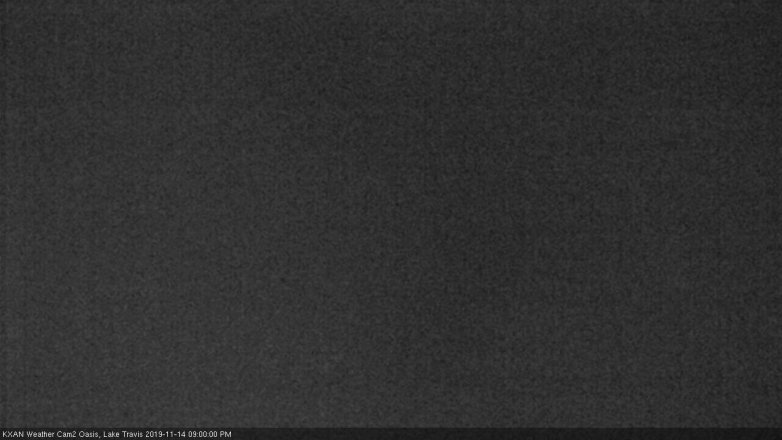 Lake Travis webcam, November 14, 2019 9:00 PM CT