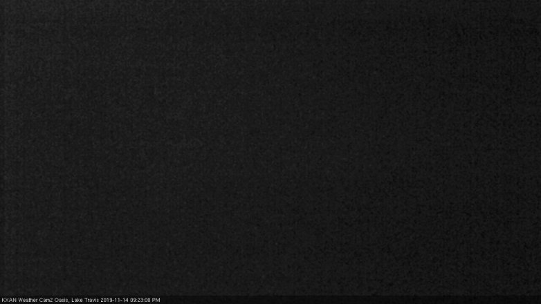Lake Travis webcam, November 14, 2019 9:25 PM CT