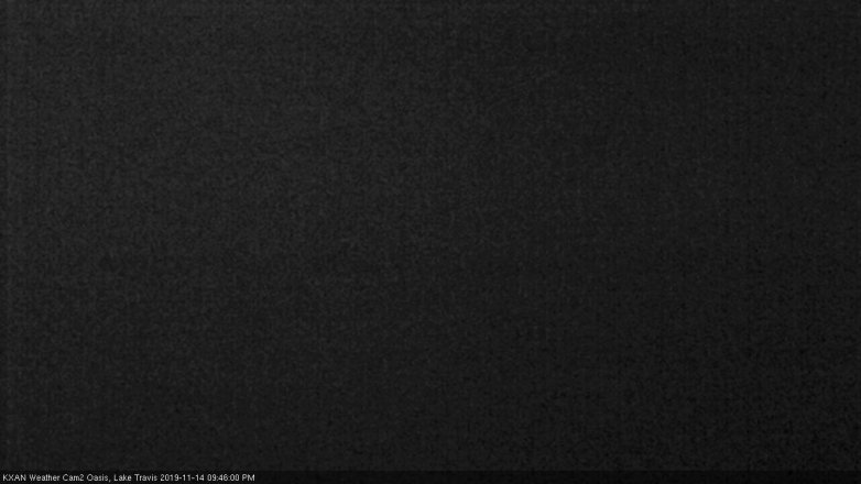 Lake Travis webcam, November 14, 2019 9:45 PM CT