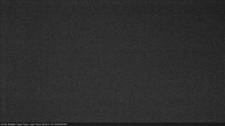 Lake Travis webcam, November 14, 2019 10:00 PM CT