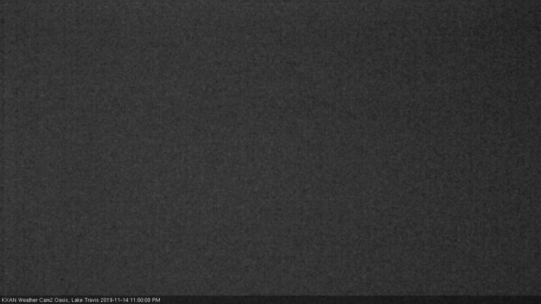 Lake Travis webcam, November 14, 2019 11:00 PM CT