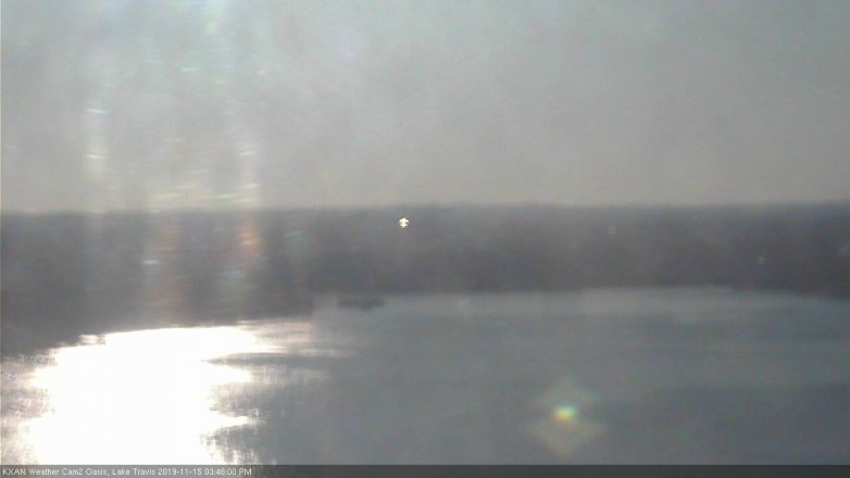 Lake Travis webcam, November 15, 2019 3:45 PM CT