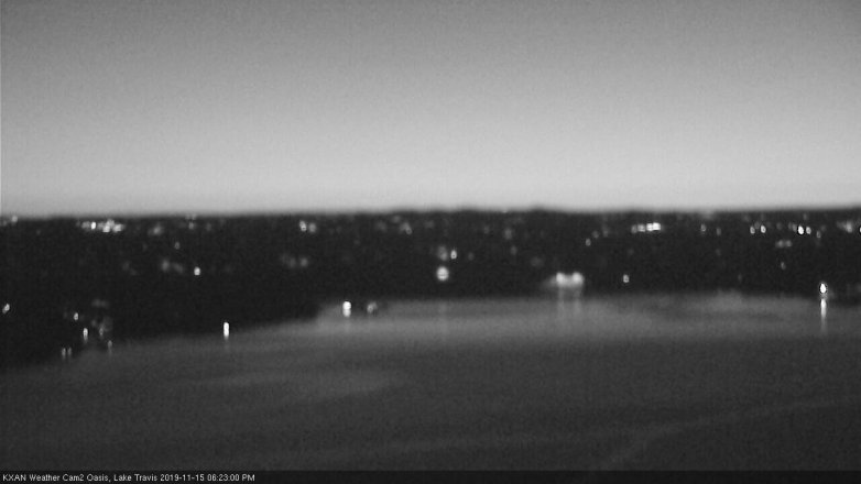 Lake Travis webcam, November 15, 2019 6:25 PM CT