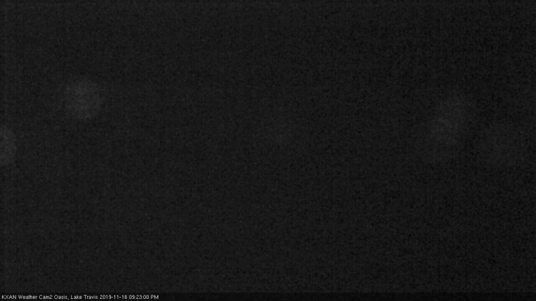 Lake Travis webcam, November 16, 2019 9:25 PM CT