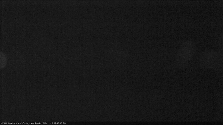 Lake Travis webcam, November 16, 2019 9:45 PM CT
