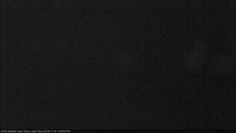 Lake Travis webcam, November 16, 2019 11:00 PM CT