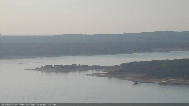 Lake Travis webcam, November 17, 2019 4:25 PM CT
