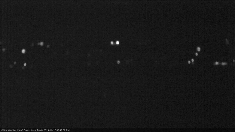 Lake Travis webcam, November 17, 2019 6:45 PM CT