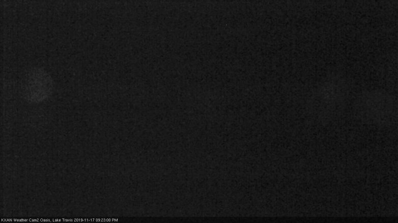 Lake Travis webcam, November 17, 2019 9:25 PM CT