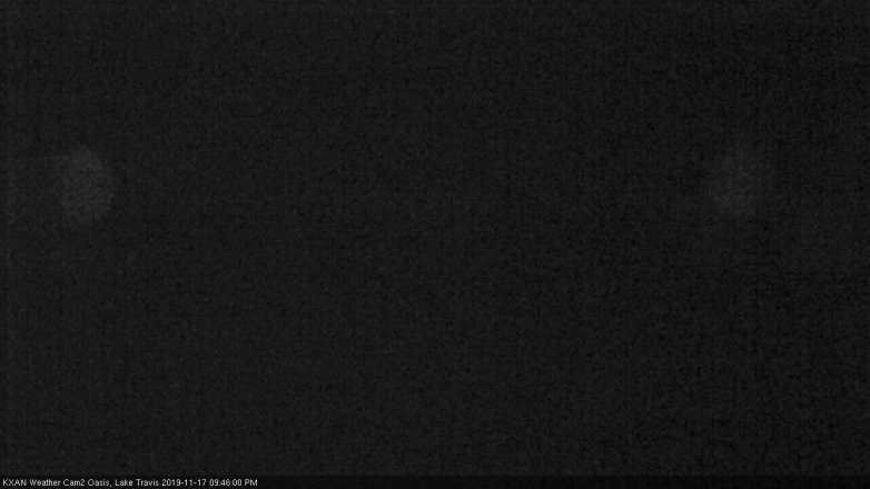 Lake Travis webcam, November 17, 2019 9:45 PM CT