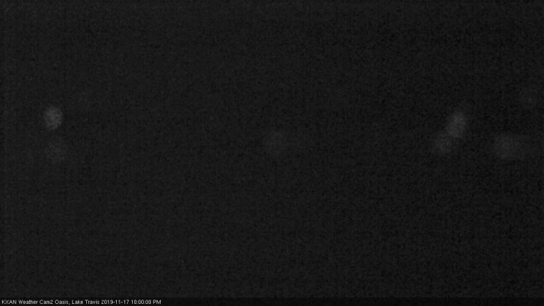 Lake Travis webcam, November 17, 2019 10:00 PM CT