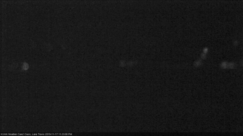 Lake Travis webcam, November 17, 2019 11:25 PM CT