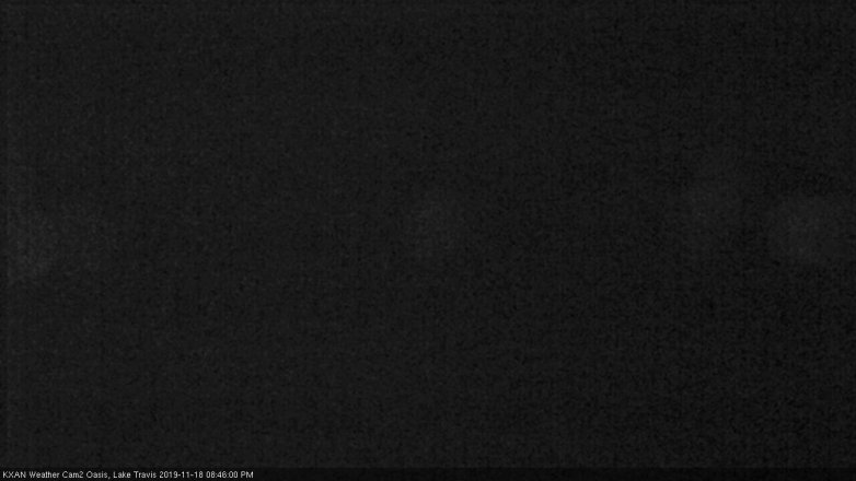 Lake Travis webcam, November 18, 2019 8:45 PM CT