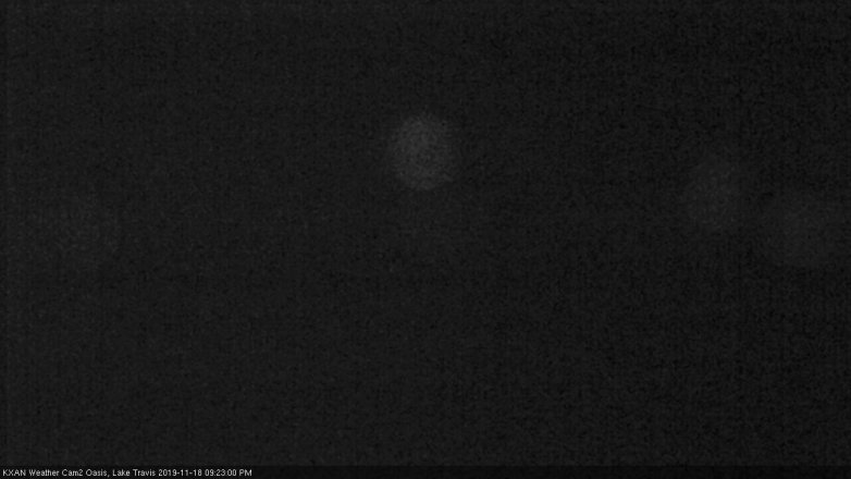 Lake Travis webcam, November 18, 2019 9:25 PM CT