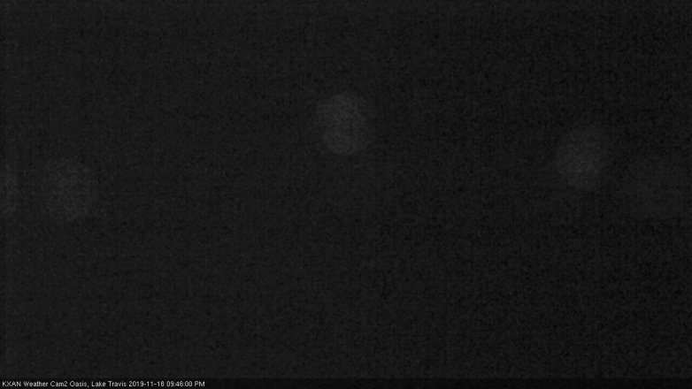 Lake Travis webcam, November 18, 2019 9:45 PM CT